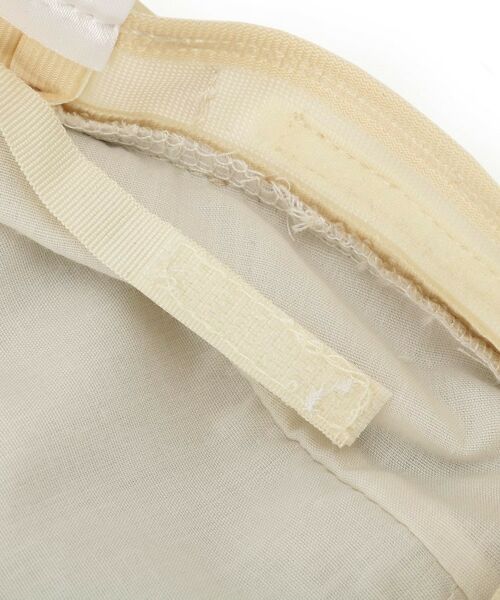 SHOO・LA・RUE / シューラルー ハンチング・キャスケット・ベレー帽 | 【UVカット】つば広キャスケット【サイズ調整／あご紐付き】 | 詳細5