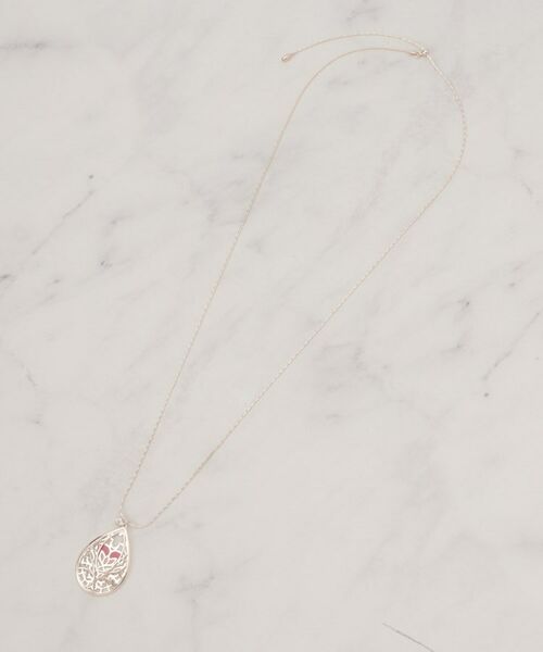 SHOO・LA・RUE / シューラルー ネックレス・ペンダント・チョーカー | ステンドグラス風透かしモチーフネックレス | 詳細2