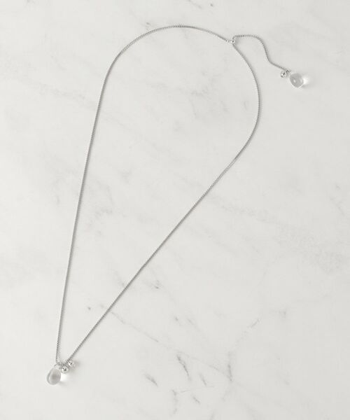 SHOO・LA・RUE / シューラルー ネックレス・ペンダント・チョーカー | 【2WAY】クリアしずく玉ネックレス | 詳細5