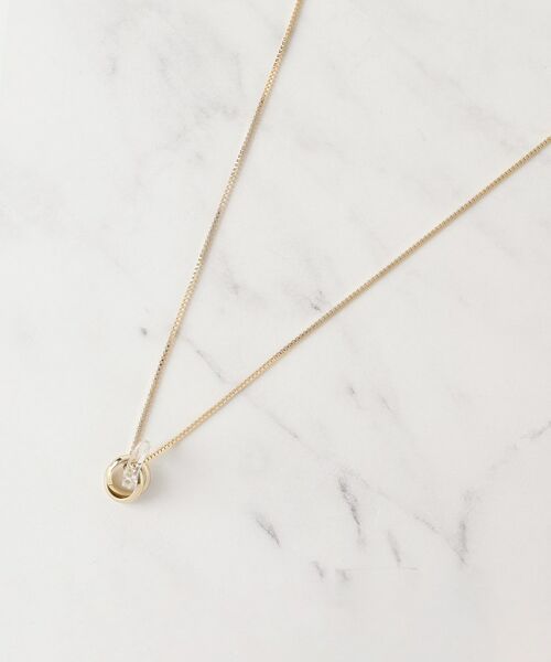 SHOO・LA・RUE / シューラルー ネックレス・ペンダント・チョーカー | 【2WAY】ミニクリアリングネックレス | 詳細3