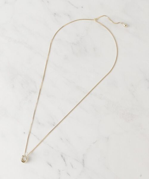 SHOO・LA・RUE / シューラルー ネックレス・ペンダント・チョーカー | 【2WAY】ミニクリアリングネックレス | 詳細5