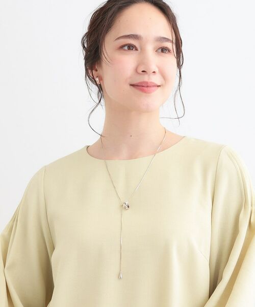 SHOO・LA・RUE / シューラルー ネックレス・ペンダント・チョーカー | 【2WAY】ミニクリアリングネックレス | 詳細8