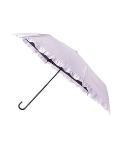 SHOO・LA・RUE / シューラルー 傘 | 【折りたたみ傘/晴雨兼用】【Wpc．】遮光フリルクラシック ミニ