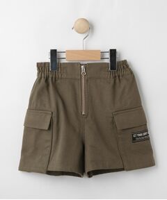 SHOO・LA・RUE / シューラルー ショート・ハーフ・半端丈パンツ | 【130-150cm】ツイルフロントファスナーパンツ