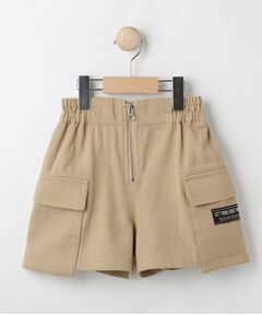 SHOO・LA・RUE / シューラルー ショート・ハーフ・半端丈パンツ | 【130-150cm】ツイルフロントファスナーパンツ