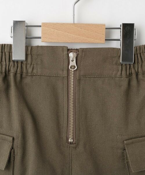 SHOO・LA・RUE / シューラルー ショート・ハーフ・半端丈パンツ | 【130-150cm】ツイルフロントファスナーパンツ | 詳細3
