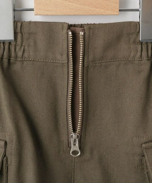 SHOO・LA・RUE / シューラルー ショート・ハーフ・半端丈パンツ | 【130-150cm】ツイルフロントファスナーパンツ | 詳細4