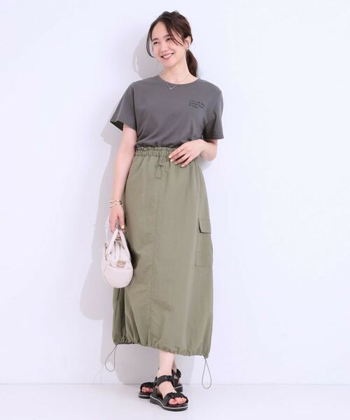 SHOO・LA・RUE / シューラルー その他トップス | 【S-LL/2点セット】ラメニットキャミ＆ロゴTシャツ | 詳細10