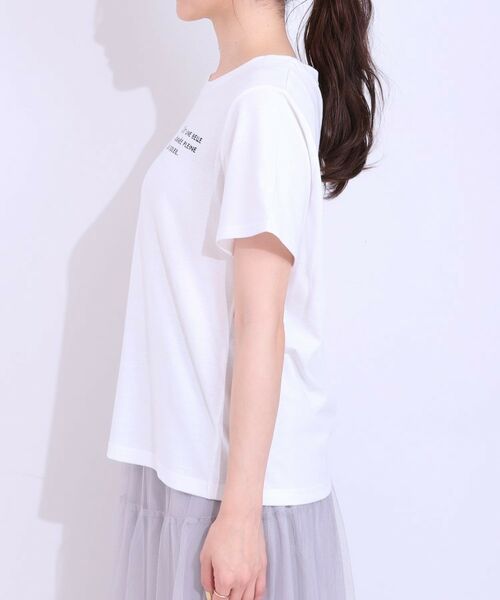 SHOO・LA・RUE / シューラルー その他トップス | 【S-LL/2点セット】ラメニットキャミ＆ロゴTシャツ | 詳細27