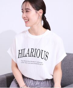 SHOO・LA・RUE / シューラルー カットソー | 【洗える】ぽこぽこフレンチスリーブTシャツ