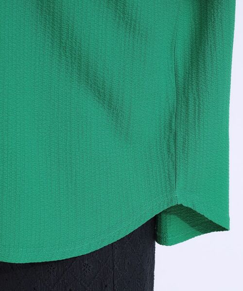 SHOO・LA・RUE / シューラルー カットソー | 【洗える】ぽこぽこフレンチスリーブTシャツ | 詳細26