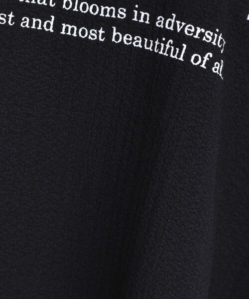 SHOO・LA・RUE / シューラルー カットソー | 【洗える】ぽこぽこフレンチスリーブTシャツ | 詳細8