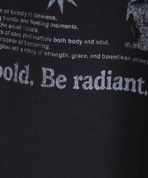 SHOO・LA・RUE / シューラルー Tシャツ | 【洗える/S-LL】プリントアソート お袖フリルTシャツ | 詳細16