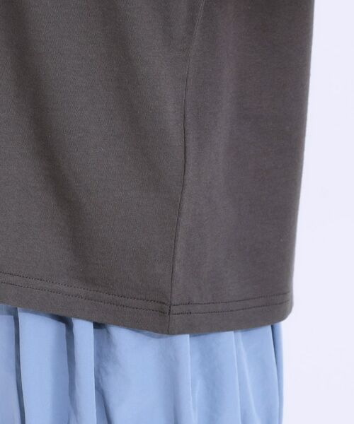 SHOO・LA・RUE / シューラルー Tシャツ | 【洗える/S-LL】プリントアソート お袖フリルTシャツ | 詳細22