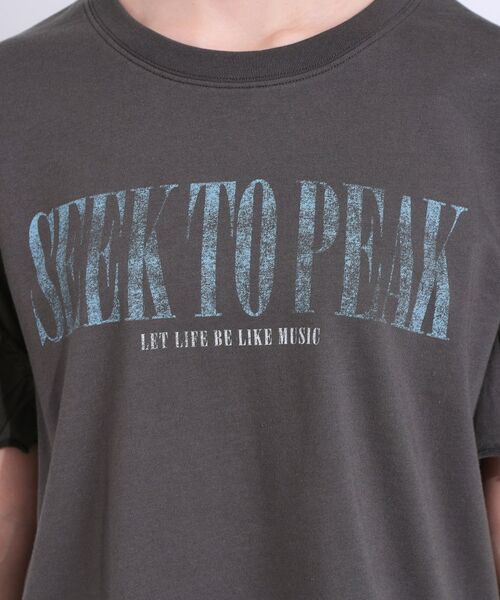 SHOO・LA・RUE / シューラルー Tシャツ | 【洗える/S-LL】プリントアソート お袖フリルTシャツ | 詳細23