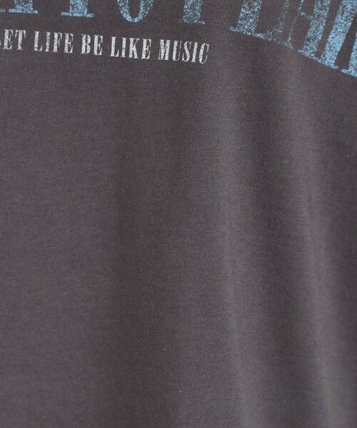 SHOO・LA・RUE / シューラルー Tシャツ | 【洗える/S-LL】プリントアソート お袖フリルTシャツ | 詳細8