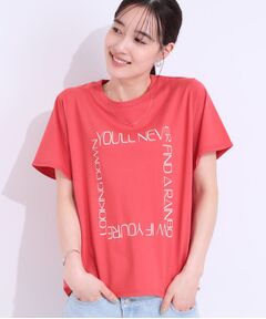 SHOO・LA・RUE / シューラルー Tシャツ | 【洗える/S-LL】選べる3柄 ベーシックプリントTシャツ