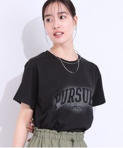 SHOO・LA・RUE / シューラルー Tシャツ | 【洗える/S-LL】選べる3柄 ベーシックプリントTシャツ
