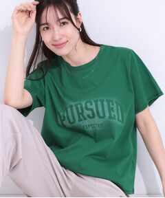 SHOO・LA・RUE / シューラルー Tシャツ | 【洗える/S-LL】選べる3柄 ベーシックプリントTシャツ