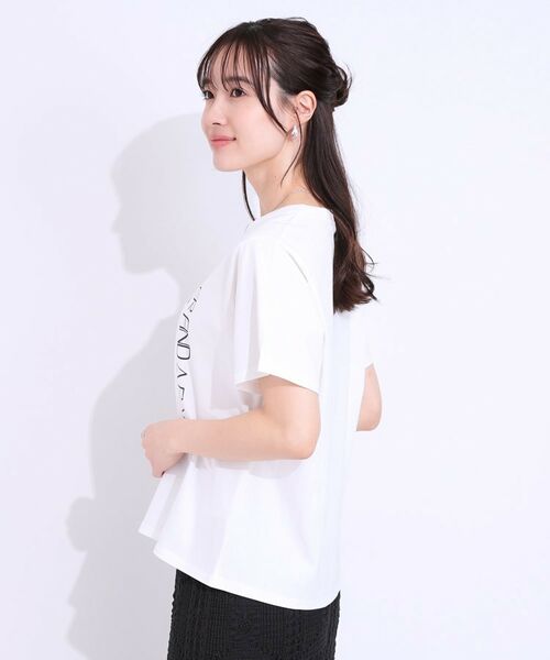 SHOO・LA・RUE / シューラルー Tシャツ | 【洗える/S-LL】選べる3柄 ベーシックプリントTシャツ | 詳細18