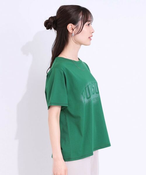 SHOO・LA・RUE / シューラルー Tシャツ | 【洗える/S-LL】選べる3柄 ベーシックプリントTシャツ | 詳細2