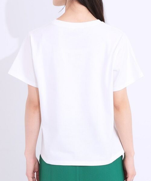 SHOO・LA・RUE / シューラルー Tシャツ | 【洗える/S-LL】選べる3柄 ベーシックプリントTシャツ | 詳細27