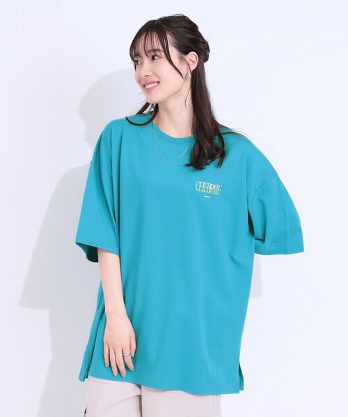 SHOO・LA・RUE / シューラルー Tシャツ | 【洗える】ゆるシルエットが抜け感を演出 プリントBIG Tシャツ | 詳細13