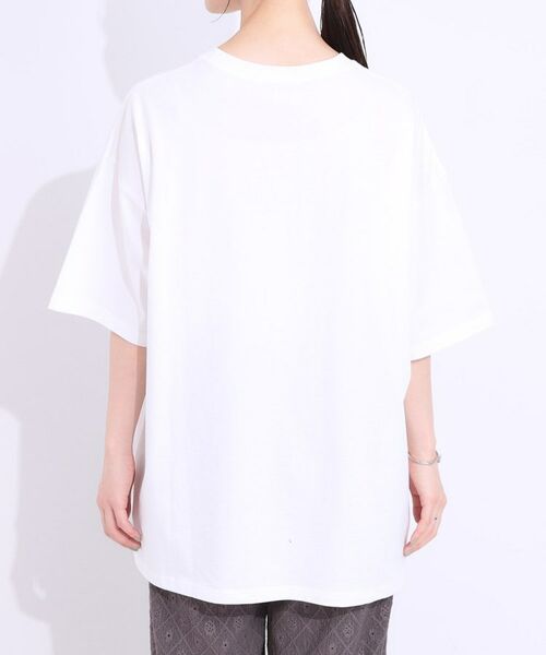 SHOO・LA・RUE / シューラルー Tシャツ | 【洗える】ゆるシルエットが抜け感を演出 プリントBIG Tシャツ | 詳細19