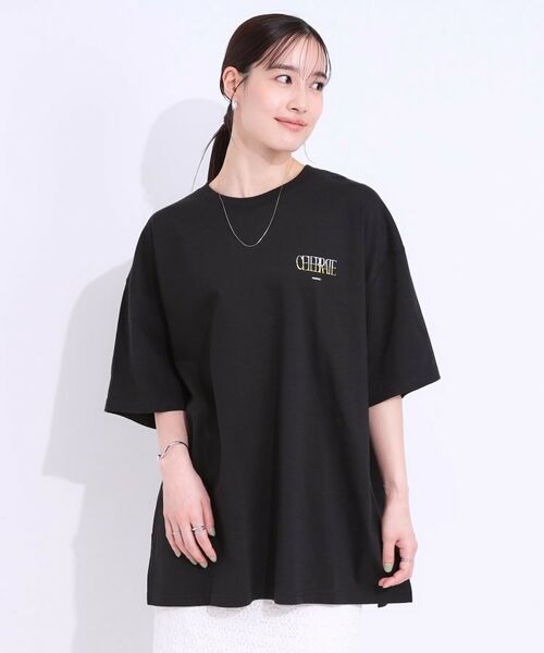 SHOO・LA・RUE / シューラルー Tシャツ | 【洗える】ゆるシルエットが抜け感を演出 プリントBIG Tシャツ | 詳細9