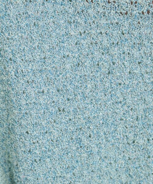 SHOO・LA・RUE / シューラルー カーディガン・ボレロ | リネンライク 透かし編みボレロカーディガン | 詳細8