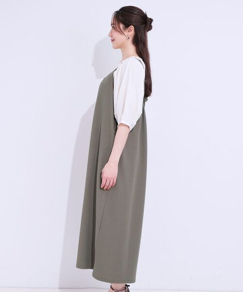 SHOO・LA・RUE / シューラルー ロング・マキシ丈ワンピース | ぽこぽこギャザーキャミワンピース | 詳細10