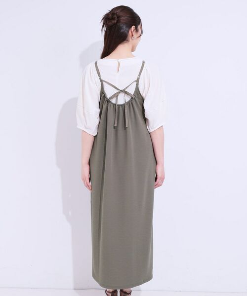 SHOO・LA・RUE / シューラルー ロング・マキシ丈ワンピース | ぽこぽこギャザーキャミワンピース | 詳細11