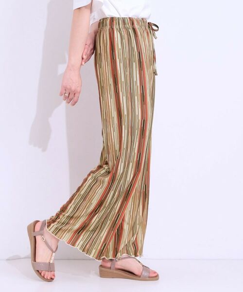 SHOO・LA・RUE / シューラルー パンツ | 【洗える/ひんやり/S-LL】柄イージーパンツ | 詳細10