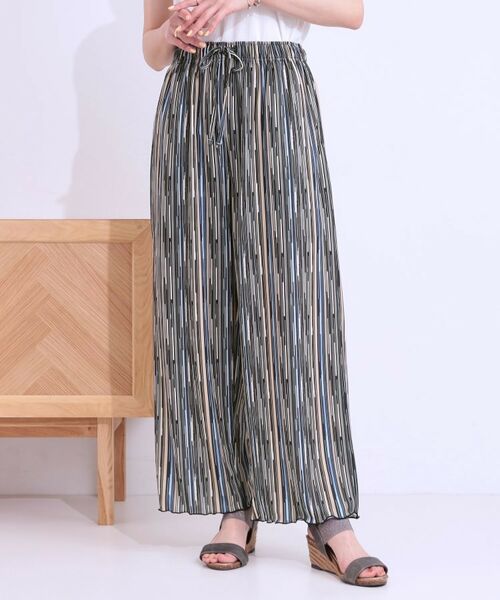 SHOO・LA・RUE / シューラルー パンツ | 【洗える/ひんやり/S-LL】柄イージーパンツ | 詳細5