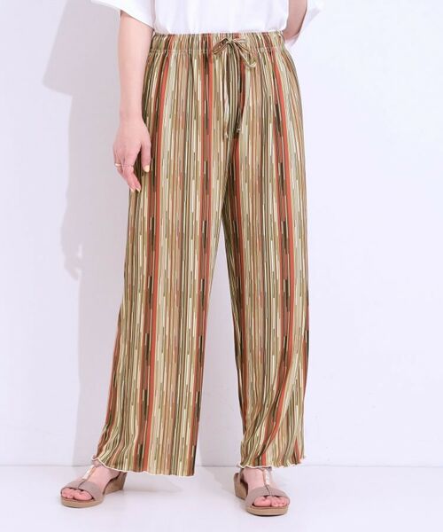 SHOO・LA・RUE / シューラルー パンツ | 【洗える/ひんやり/S-LL】柄イージーパンツ | 詳細9