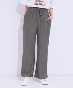 SHOO・LA・RUE / シューラルー パンツ | 幾何学レース調 イージーパンツ