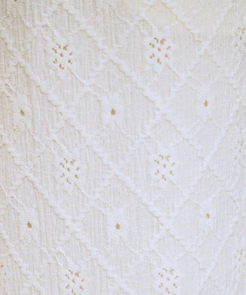 SHOO・LA・RUE / シューラルー パンツ | 幾何学レース調 イージーパンツ | 詳細4