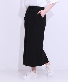 SHOO・LA・RUE / シューラルー ロング・マキシ丈スカート | 【S-LL】ウエストゴムで楽ちん カットリブナロースカート