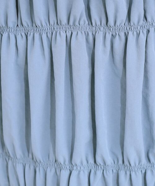 SHOO・LA・RUE / シューラルー ロング・マキシ丈スカート | 【S-LL】コーデが華やかに シャーリングデザインスカート | 詳細12