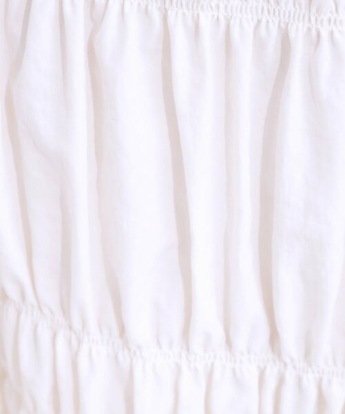 SHOO・LA・RUE / シューラルー ロング・マキシ丈スカート | 【S-LL】コーデが華やかに シャーリングデザインスカート | 詳細4