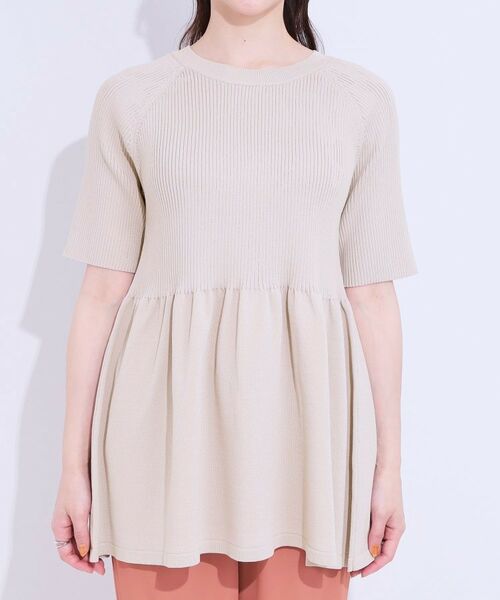 SHOO・LA・RUE / シューラルー ニット・セーター | ペプラムニットトップス | 詳細12