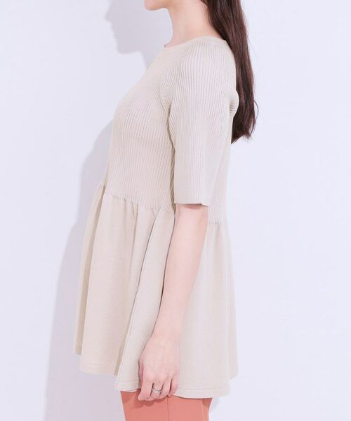 SHOO・LA・RUE / シューラルー ニット・セーター | ペプラムニットトップス | 詳細13