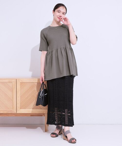 SHOO・LA・RUE / シューラルー ニット・セーター | ペプラムニットトップス | 詳細2