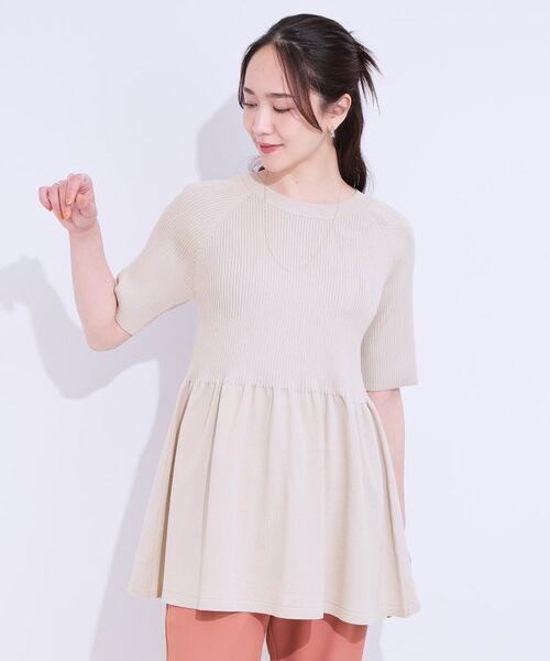 SHOO・LA・RUE / シューラルー ニット・セーター | ペプラムニットトップス | 詳細8