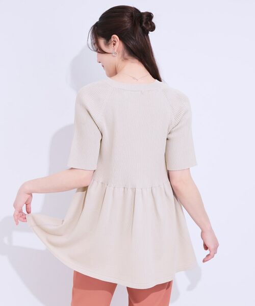 SHOO・LA・RUE / シューラルー ニット・セーター | ペプラムニットトップス | 詳細9