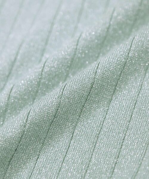 SHOO・LA・RUE / シューラルー ニット・セーター | 【二の腕カバー】さりげないラメが上品見え リブドルマンニット | 詳細16