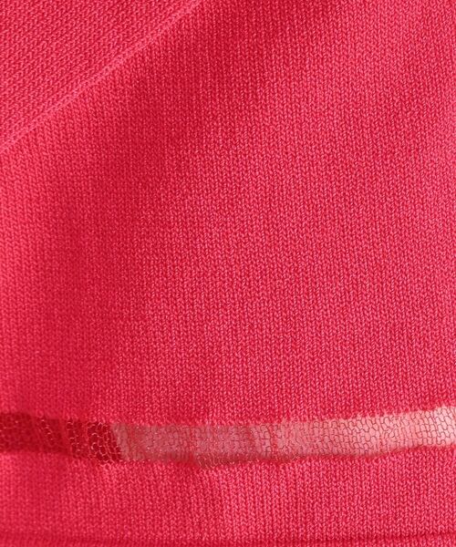 SHOO・LA・RUE / シューラルー ニット・セーター | 【S-LL/洗える/UV】お袖シアーでヘルシーに フレアスリーブサマーニット | 詳細20