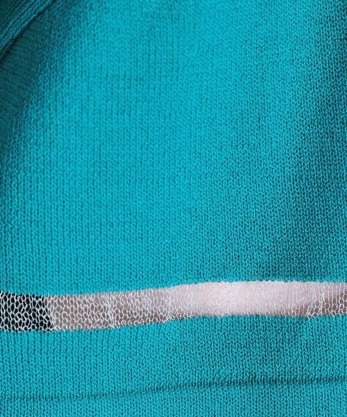 SHOO・LA・RUE / シューラルー ニット・セーター | 【S-LL/洗える/UV】お袖シアーでヘルシーに フレアスリーブサマーニット | 詳細24