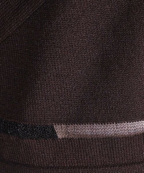 SHOO・LA・RUE / シューラルー ニット・セーター | 【S-LL/洗える/UV】お袖シアーでヘルシーに フレアスリーブサマーニット | 詳細8