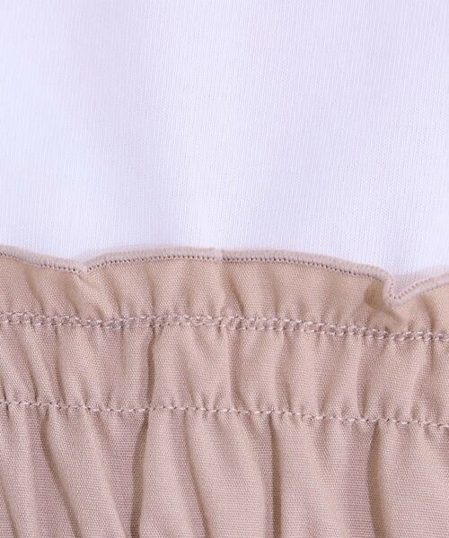 SHOO・LA・RUE / シューラルー カットソー | 【洗える/S-LL】大人に似合う ビスチェ風ドッキングトップス | 詳細4